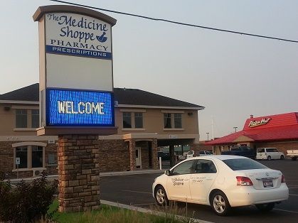 The Medicine Shoppe® Pharmacy storefront in Rexburg, Idaho